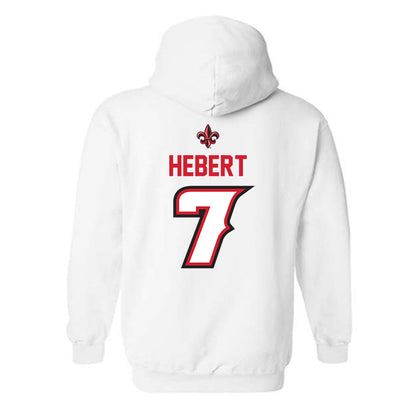 Louisiana - NCAA Baseball : Griffin Hebert - Sports Shersey Hooded Sweatshirt-1