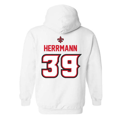 Louisiana - NCAA Baseball : Andrew Herrmann - Hooded Sweatshirt Classic Shersey