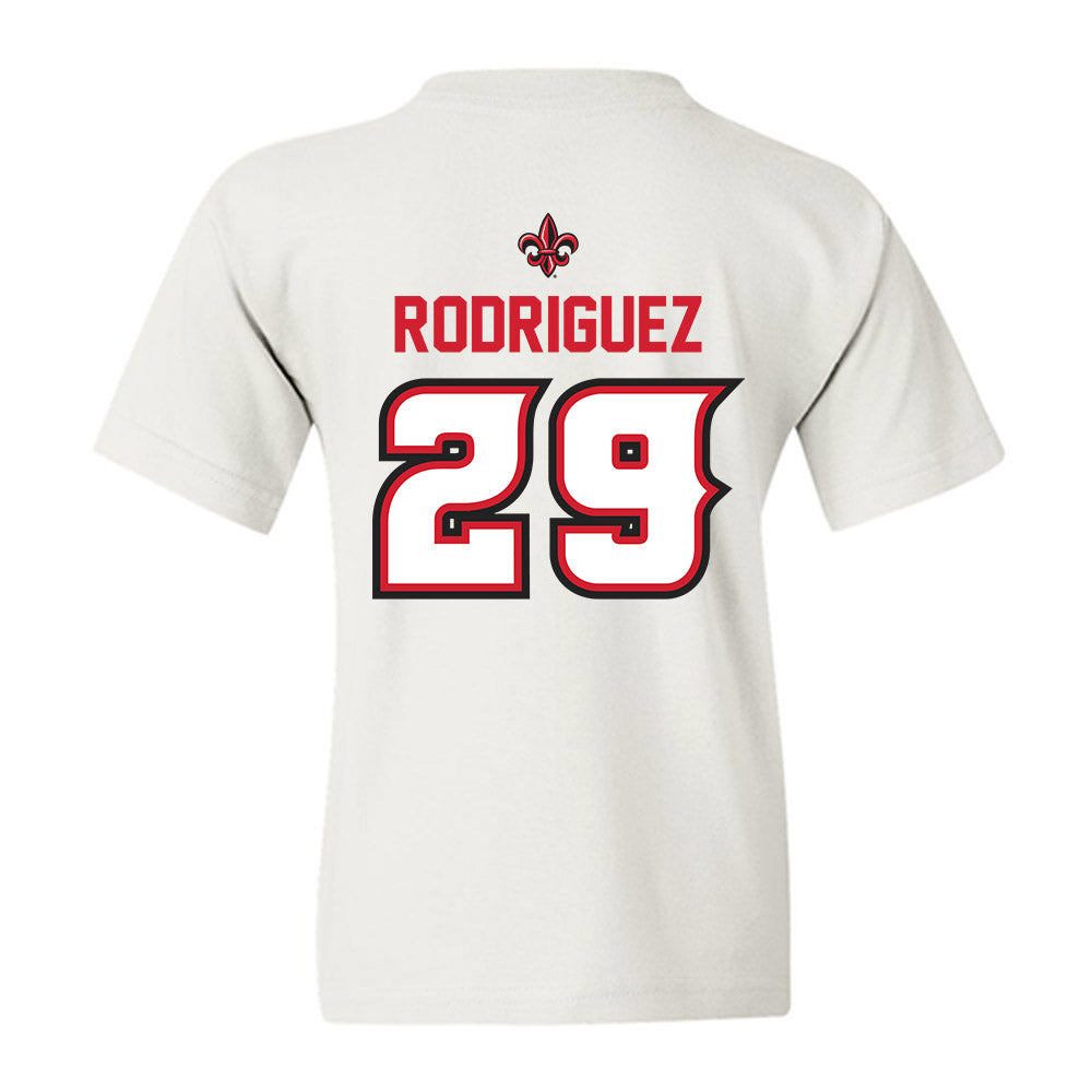 Louisiana - NCAA Baseball : Blaze Rodriguez - Sports Shersey Youth T-Shirt-1