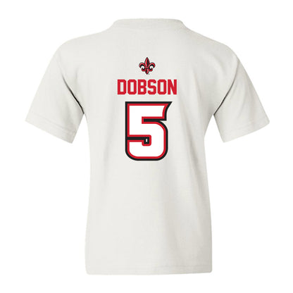 Louisiana - NCAA Baseball : Howard Dobson - Sports Shersey Youth T-Shirt-1