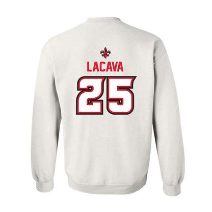 Louisiana - NCAA Baseball : Jayce LaCava - Sports Shersey Crewneck Sweatshirt-1