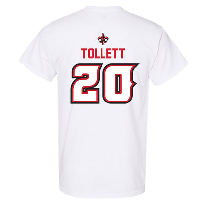 Louisiana - NCAA Baseball : JR Tollett - Sports Shersey T-Shirt-1