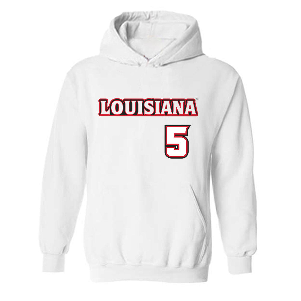 Louisiana - NCAA Baseball : Howard Dobson - Sports Shersey Hooded Sweatshirt-0