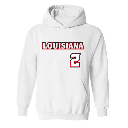 Louisiana - NCAA Baseball : Aarren Marshall - Sports Shersey Hooded Sweatshirt