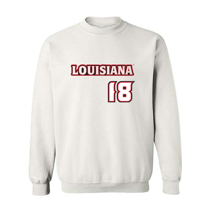 Louisiana - NCAA Baseball : Chase Morgan - Crewneck Sweatshirt Classic Shersey