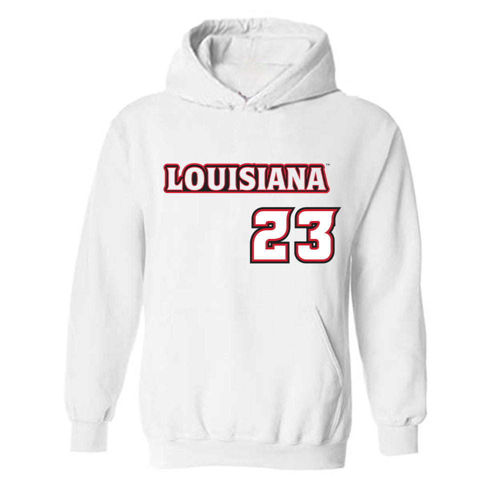 Louisiana - NCAA Baseball : Tate Hess - Sports Shersey Hooded Sweatshirt-0