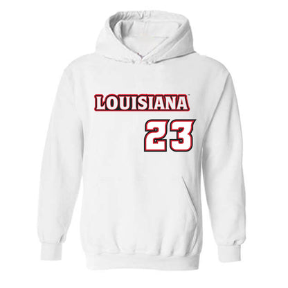 Louisiana - NCAA Baseball : Tate Hess - Sports Shersey Hooded Sweatshirt-0