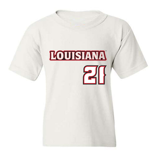 Louisiana - NCAA Baseball : Maddox Mandino - Sports Shersey Youth T-Shirt-0