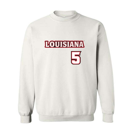 Louisiana - NCAA Baseball : Howard Dobson - Sports Shersey Crewneck Sweatshirt-0