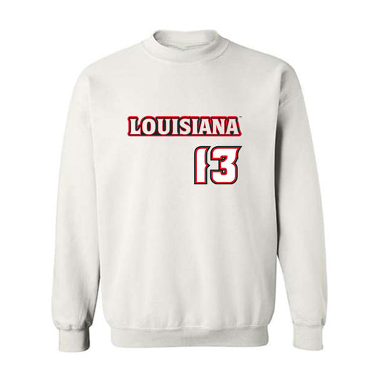 Louisiana - NCAA Baseball : Jack Martinez - Crewneck Sweatshirt Classic Shersey
