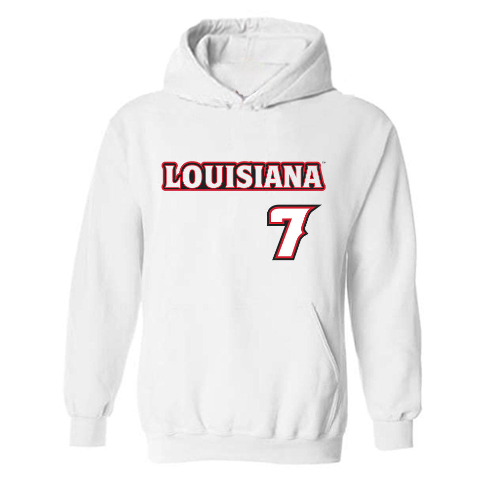 Louisiana - NCAA Baseball : Colton Ryals - Hooded Sweatshirt Classic Shersey