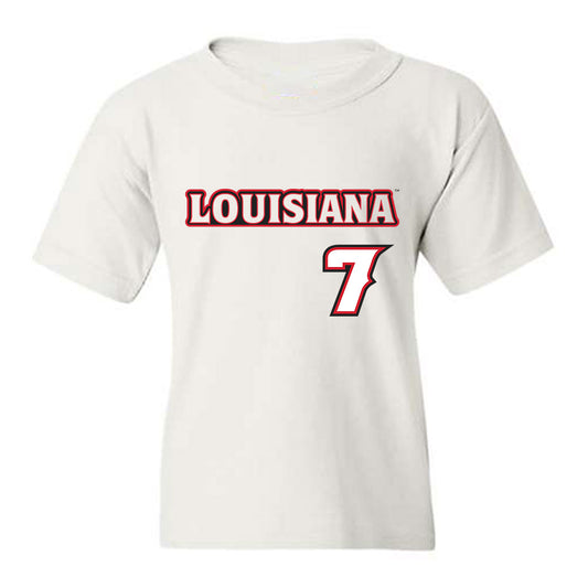 Louisiana - NCAA Baseball : Griffin Hebert - Sports Shersey Youth T-Shirt-0