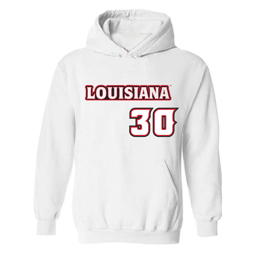 Louisiana - NCAA Baseball : Wilton Taylor - Sports Shersey Hooded Sweatshirt-0