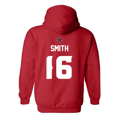 Louisiana - NCAA Baseball : Parker Smith - Generic Shersey Hooded Sweatshirt-1