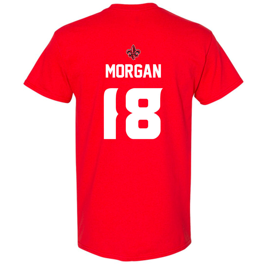 Louisiana - NCAA Baseball : Chase Morgan - T-Shirt Sports Shersey