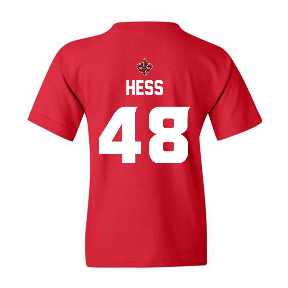 Louisiana - NCAA Baseball : Tate Hess - Youth T-Shirt Sports Shersey