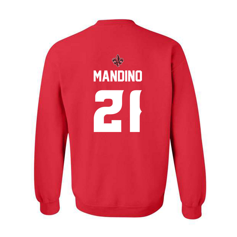 Louisiana - NCAA Baseball : Maddox Mandino - Generic Shersey Crewneck Sweatshirt-1