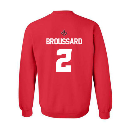 Louisiana - NCAA Baseball : Bryan Broussard - Crewneck Sweatshirt Sports Shersey