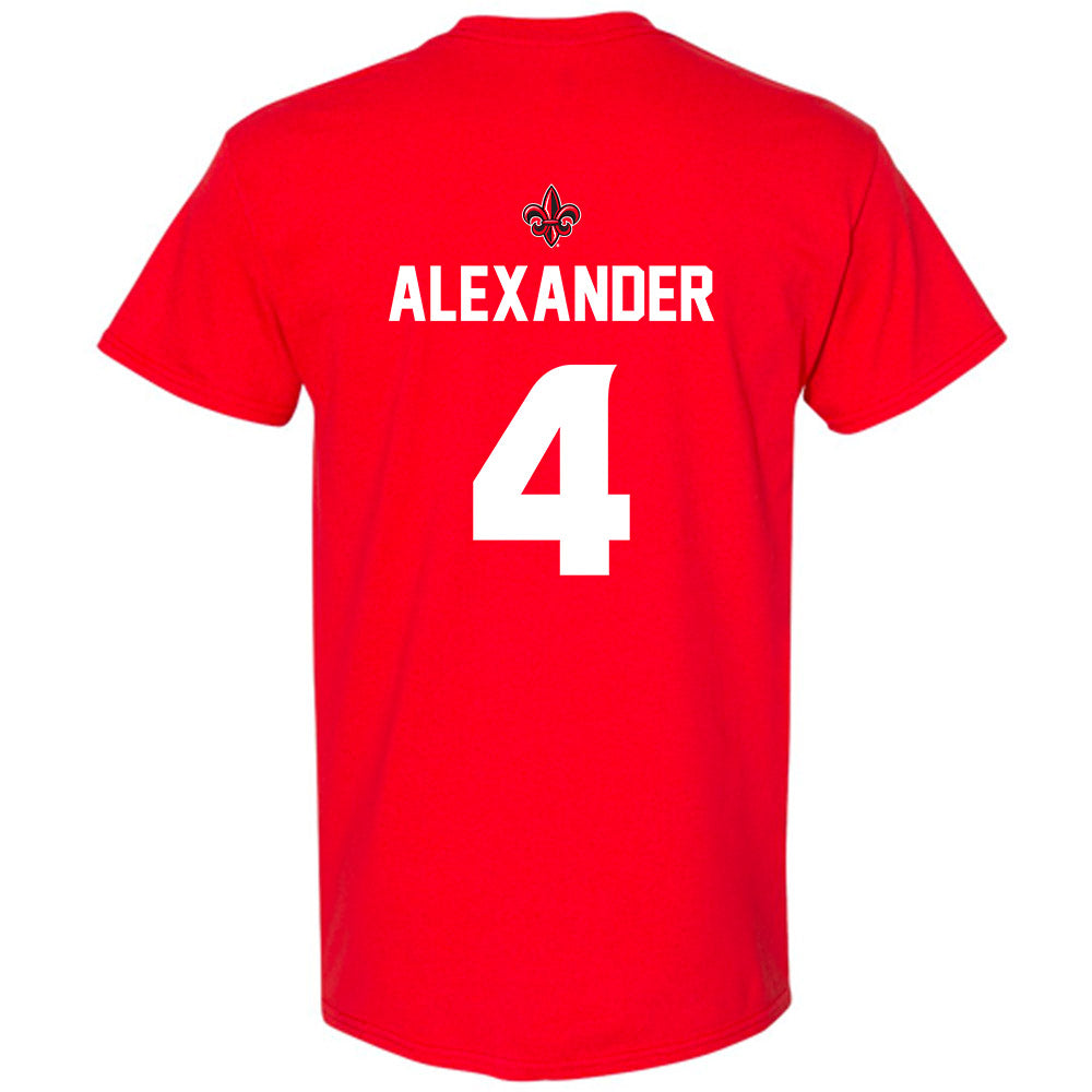 Louisiana - NCAA Baseball : Josh Alexander - T-Shirt Sports Shersey