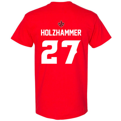 Louisiana - NCAA Baseball : Matthew Holzhammer - T-Shirt Sports Shersey