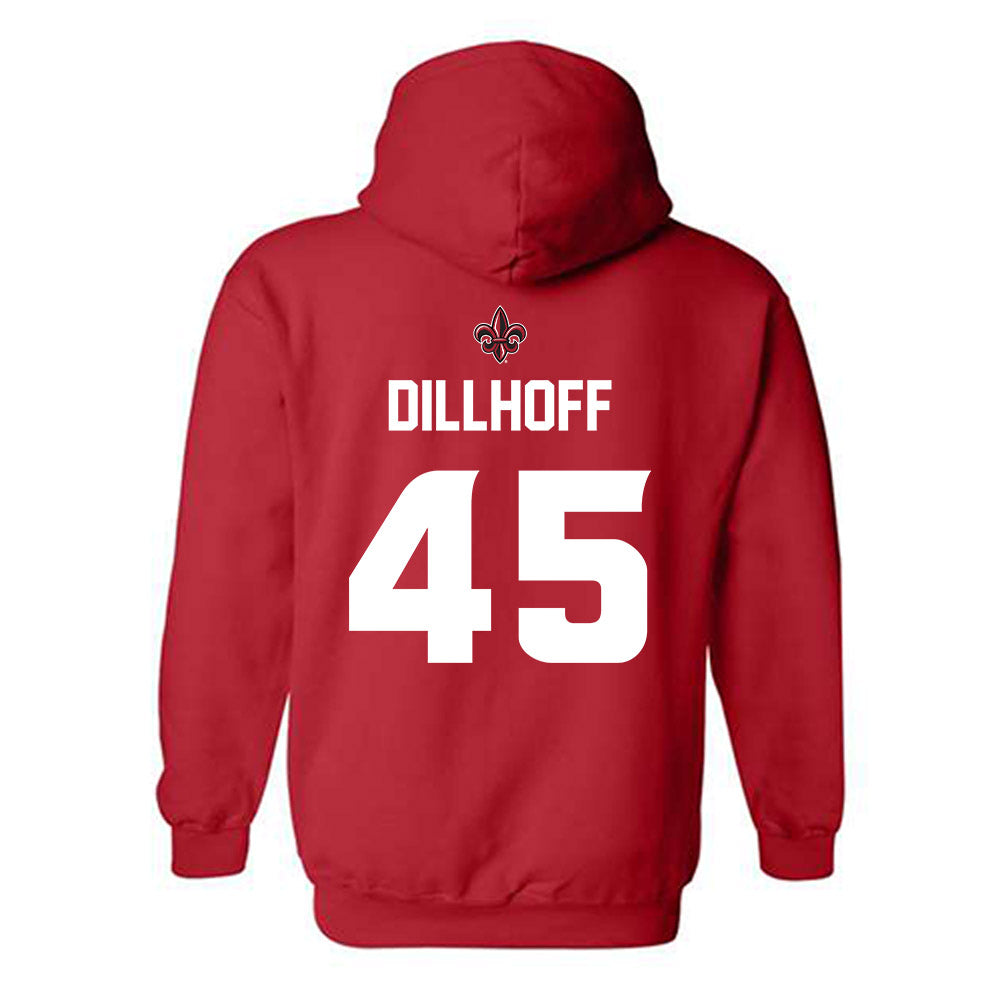 Louisiana - NCAA Baseball : Parker Dillhoff - Generic Shersey Hooded Sweatshirt