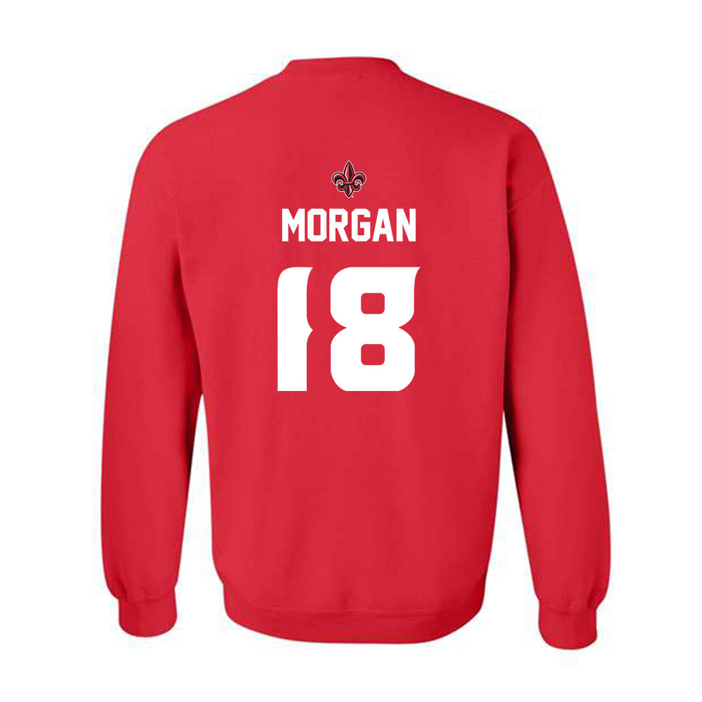 Louisiana - NCAA Baseball : Chase Morgan - Crewneck Sweatshirt Sports Shersey