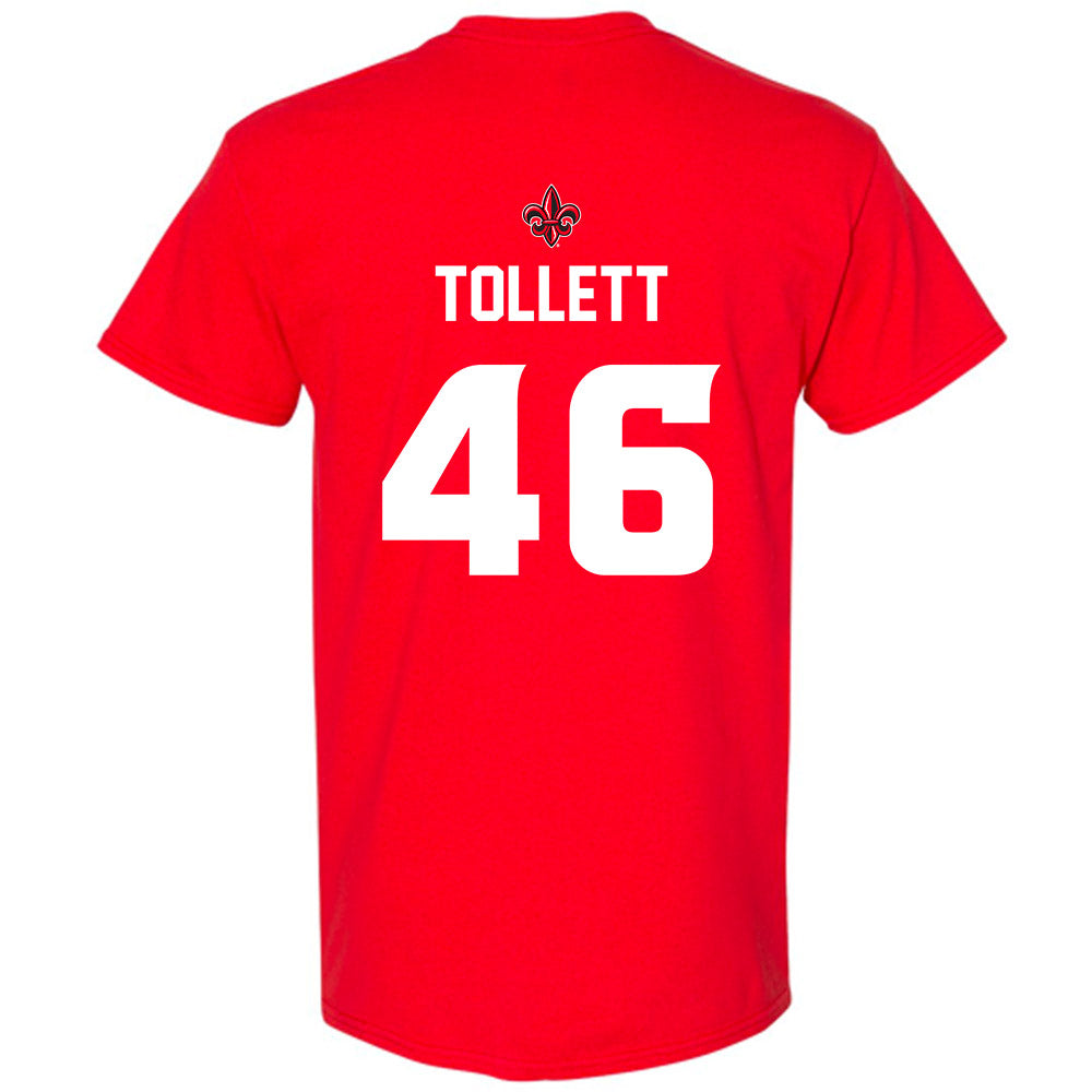 Louisiana - NCAA Baseball : JR Tollett - T-Shirt Sports Shersey