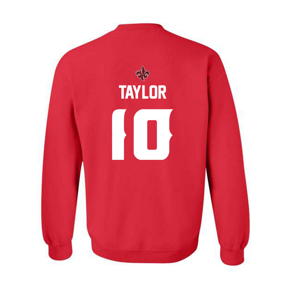 Louisiana - NCAA Baseball : John Taylor - Crewneck Sweatshirt Sports Shersey