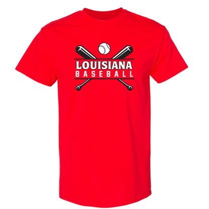 Louisiana - NCAA Baseball : Andrew Herrmann - T-Shirt Sports Shersey