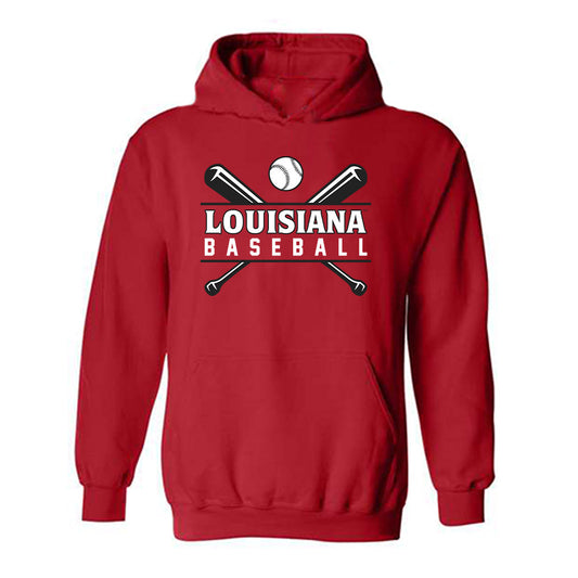 Louisiana - NCAA Baseball : Andrew Herrmann - Hooded Sweatshirt Sports Shersey