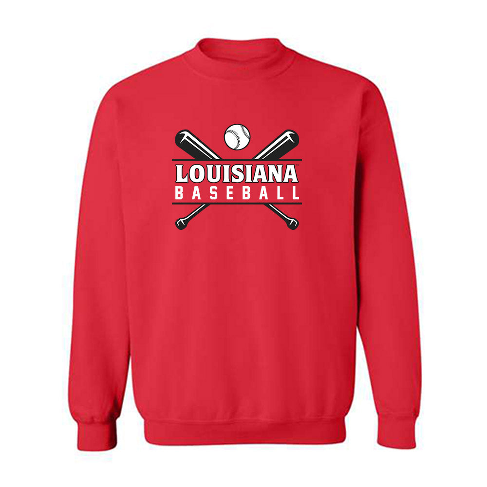 Louisiana - NCAA Baseball : Chase Morgan - Crewneck Sweatshirt Sports Shersey