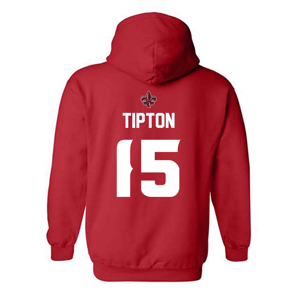 Louisiana - NCAA Softball : Julianne Tipton - Generic Shersey Hooded Sweatshirt-1
