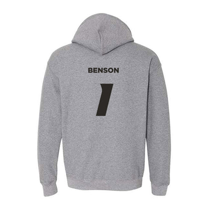 Missouri - NCAA Baseball : Cameron Benson - Sports Shersey Hooded Sweatshirt-1