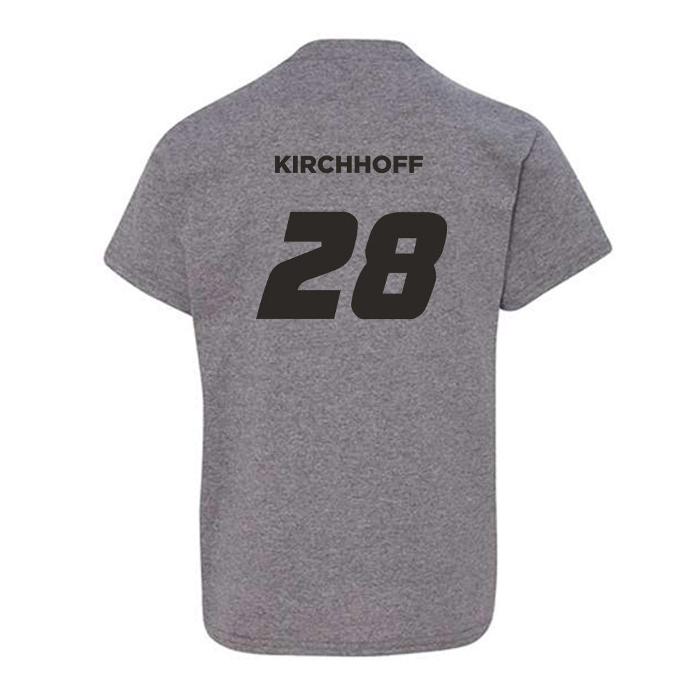 Missouri - NCAA Baseball : Josh Kirchhoff - Sports Shersey Youth T-Shirt-1