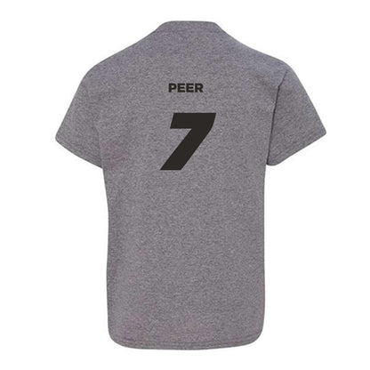 Missouri - NCAA Baseball : Kaden Peer - Sports Shersey Youth T-Shirt-1