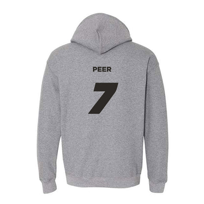 Missouri - NCAA Baseball : Kaden Peer - Sports Shersey Hooded Sweatshirt-1