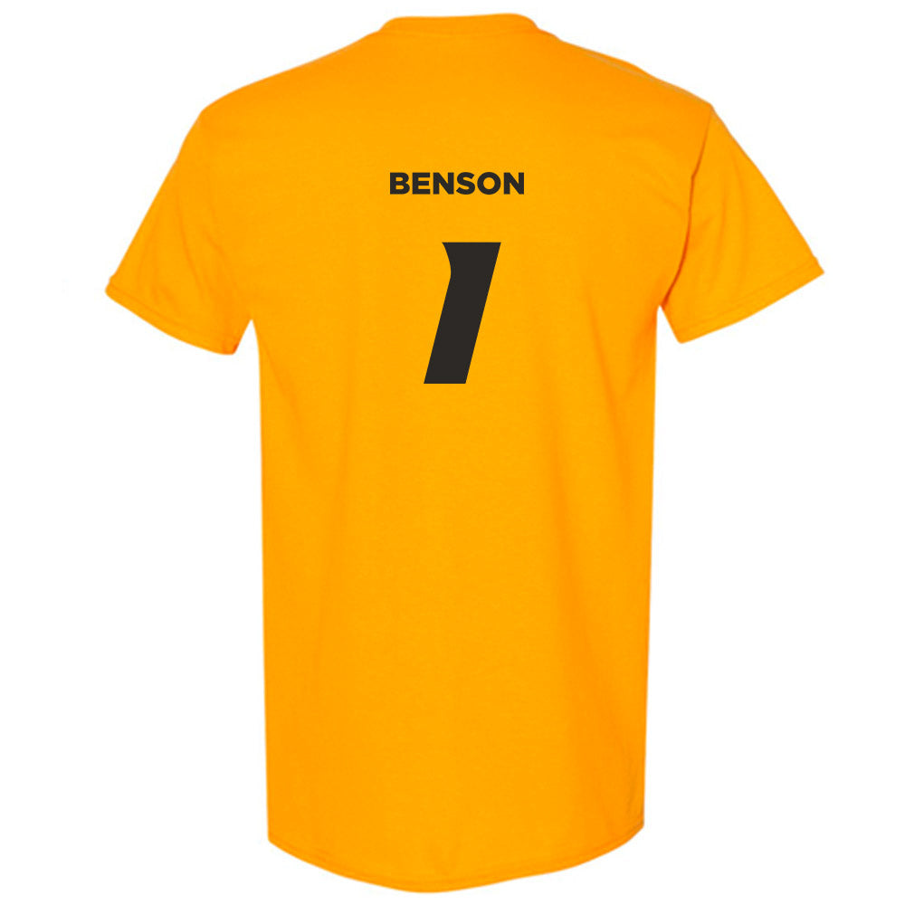 Missouri - NCAA Baseball : Cameron Benson - Sports Shersey T-Shirt-1