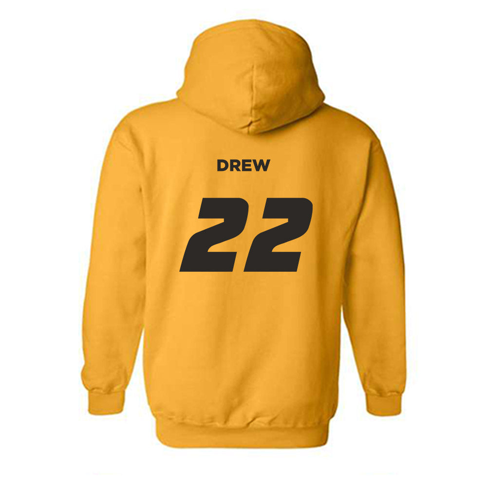 Missouri - NCAA Baseball : Kadden Drew - Sports Shersey Hooded Sweatshirt-1
