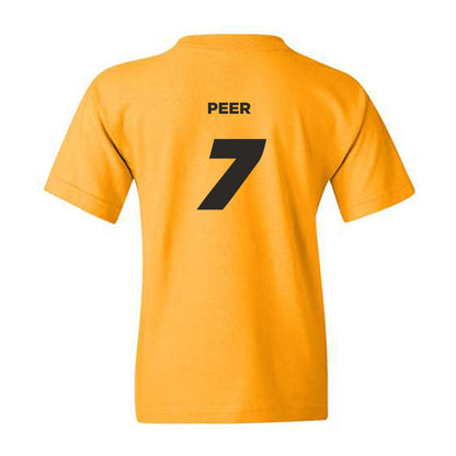 Missouri - NCAA Baseball : Kaden Peer - Sports Shersey Youth T-Shirt-1
