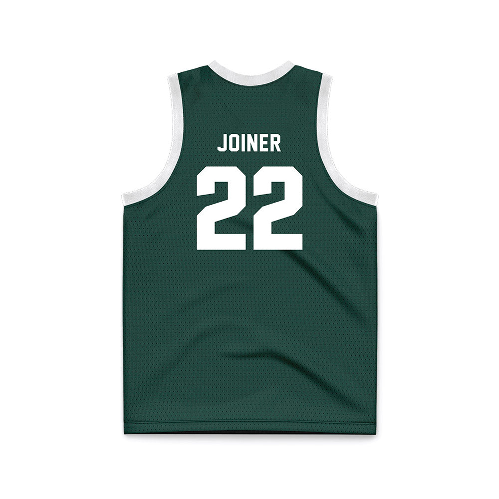 Michigan State - NCAA Women's Basketball : Moira Joiner - Green Basketball Jersey