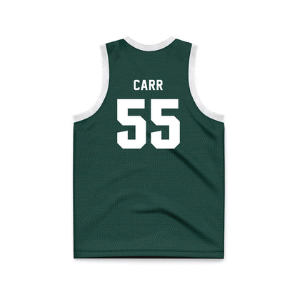 Michigan State - NCAA Men's Basketball : Coen Carr - Green Basketball Jersey-1