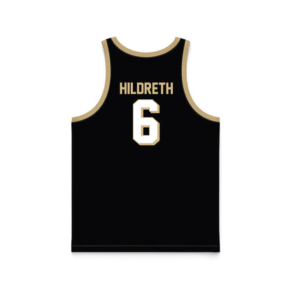 Wake Forest - NCAA Men's Basketball : Cameron Hildreth - Black Basketball Jersey