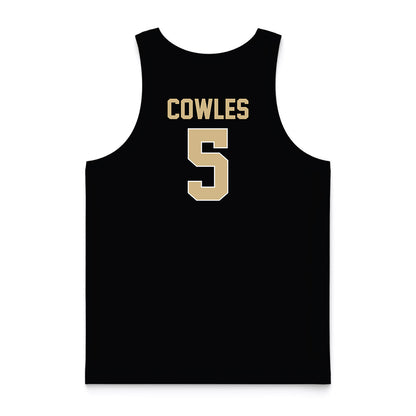 Wake Forest - NCAA Women's Basketball : Malaya Cowles - Black Basketball Jersey