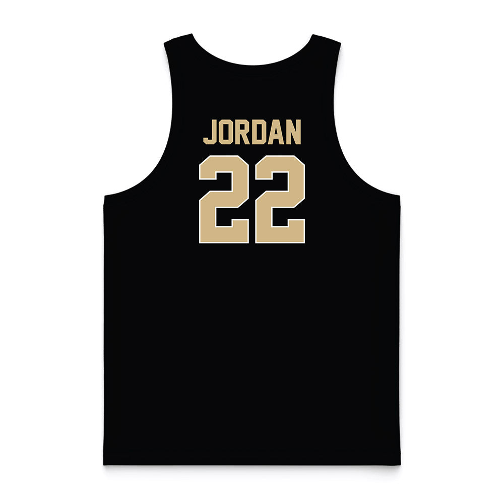 Wake Forest - NCAA Women's Basketball : Madisyn Jordan - Black Basketball Jersey