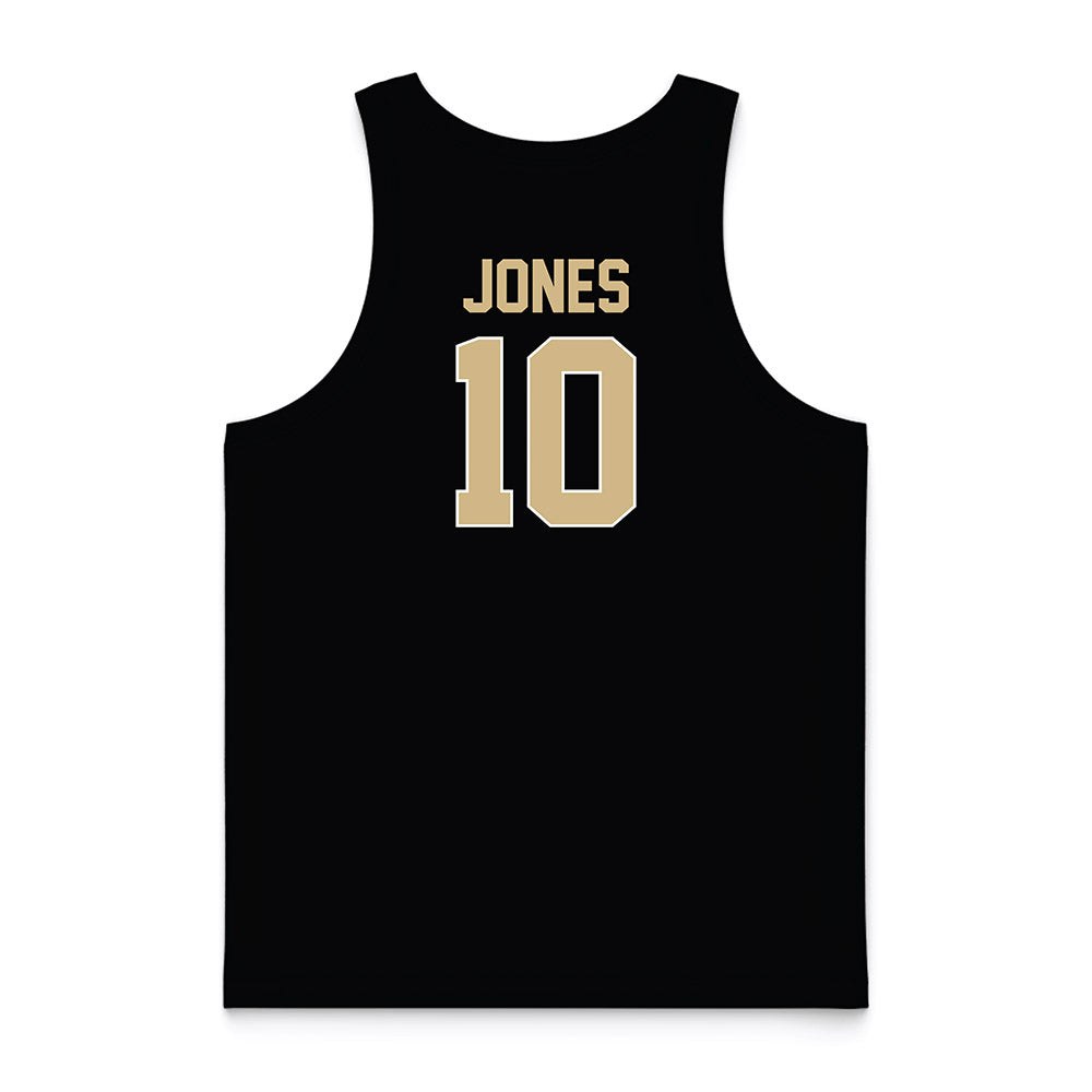 Wake Forest - NCAA Women's Basketball : Tamia Jones - Black Basketball Jersey