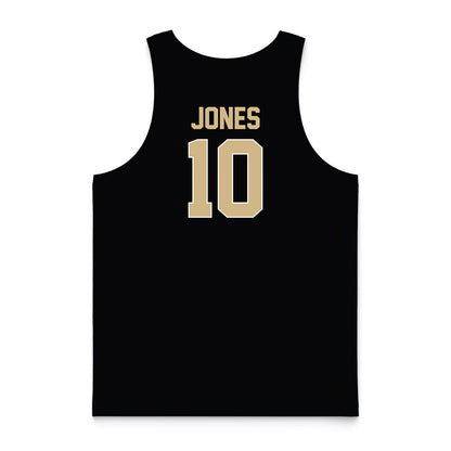 Wake Forest - NCAA Women's Basketball : Tamia Jones - Black Basketball Jersey