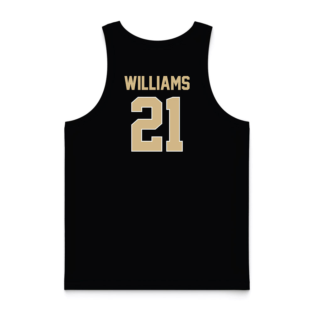 Wake Forest - NCAA Women's Basketball : Elise Williams - Black Basketball Jersey