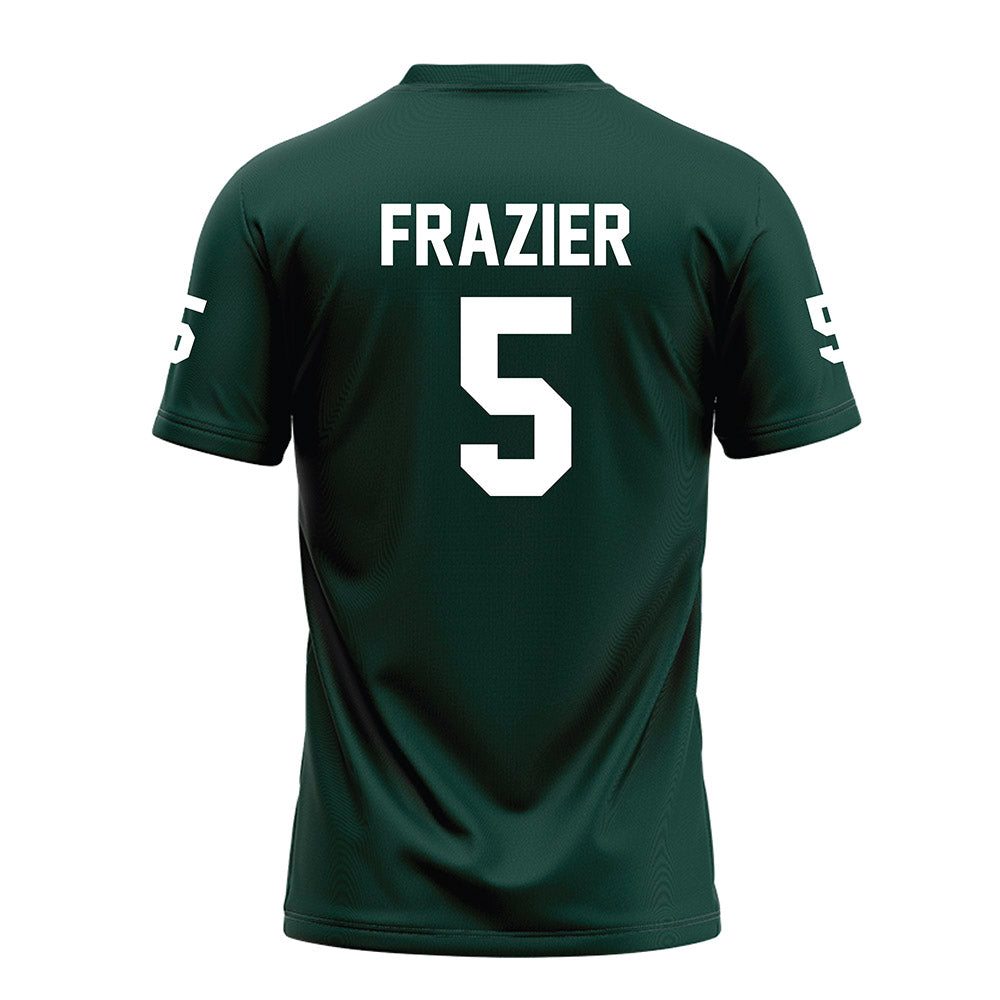 Michigan State - NCAA Football : Makhi Frazier - Green Football Jersey-1
