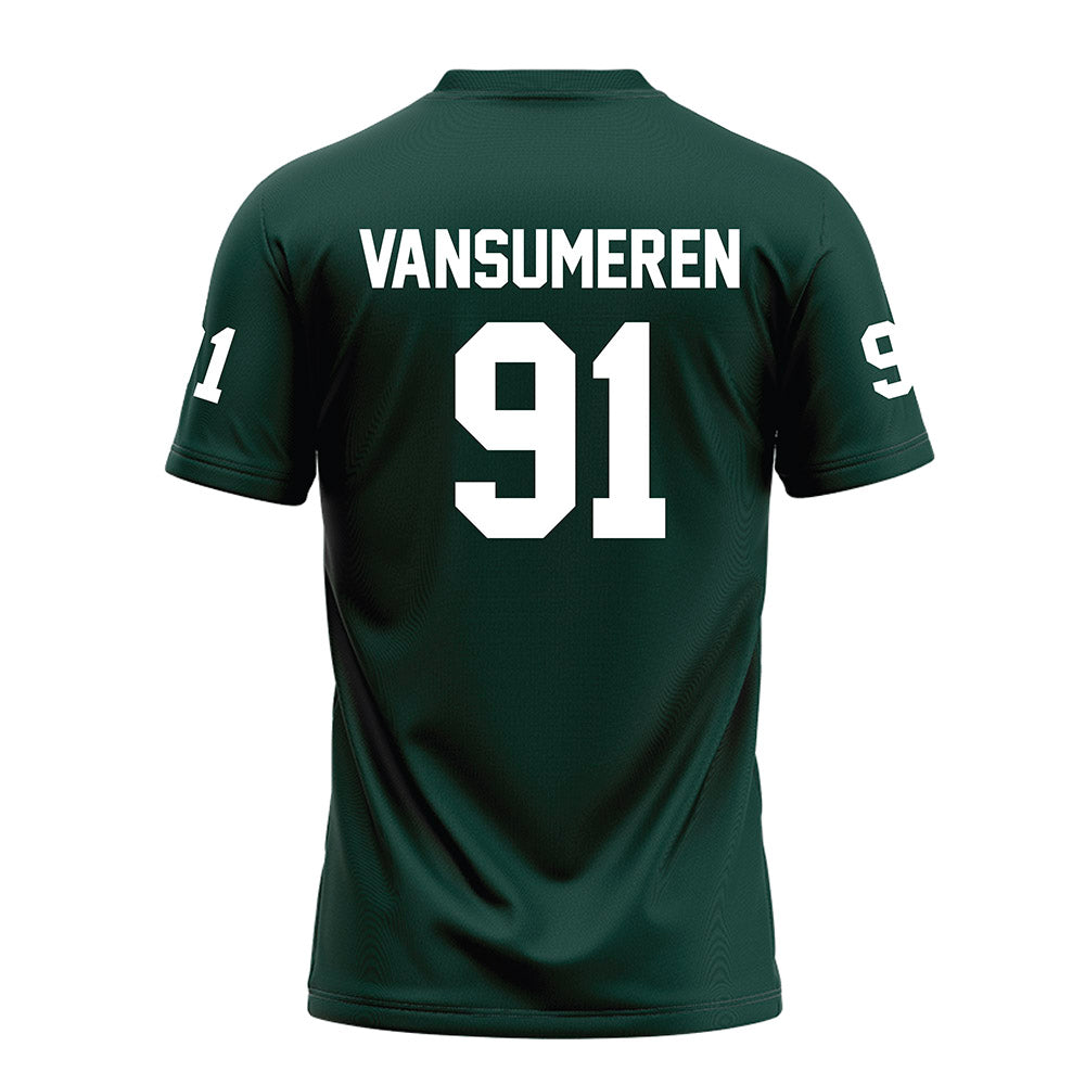 Michigan State - NCAA Football : Alex Vansumeren - Green Football Jersey