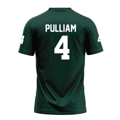 Michigan State - NCAA Football : Marcellius Pulliam - Green Football Jersey-1